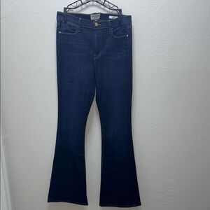 Frame Denim Dark Blue Flare Jeans